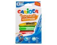 Carioca temperello - colori assortiti - Carioca - astuccio 6 temperelli