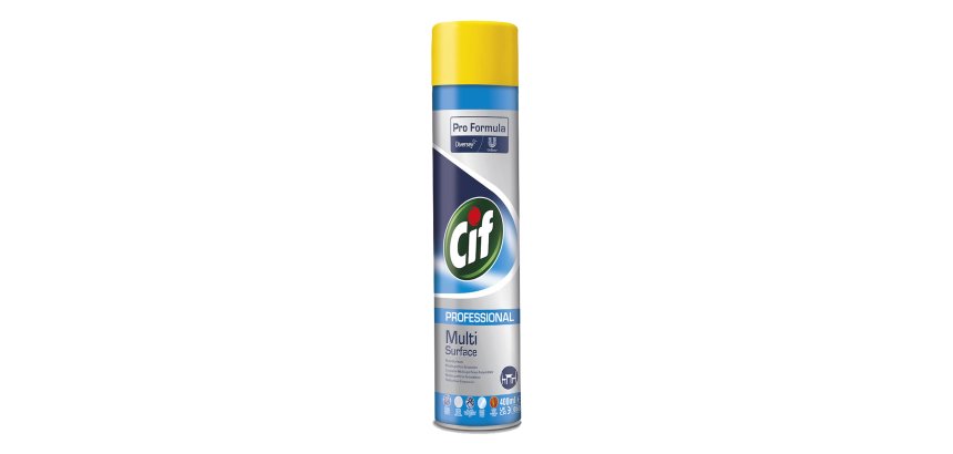 Spray Multi Surface - antistatico - profumo di pulito - 400 ml - Cif