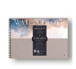 Blocco Watercolour Torchon - A4 - 12 fogli - 300 gr - spiralato - Fabriano