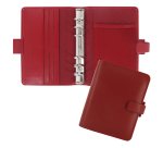 Organiser Metropol Pocket - similpelle - rosso - 14,6 x 11,5 x 3,5mm - Filofax