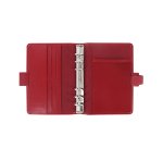 Organiser Metropol Pocket - similpelle - rosso - 14,6 x 11,5 x 3,5mm - Filofax