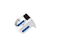 Adattatore con spina 10A orizzontale - 2 prese bipasso 10/16A + 1 presa Schuko - MKC