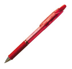 Penna a sfera a scatto Feel It - punta 1,0mm - rosso - Pentel
