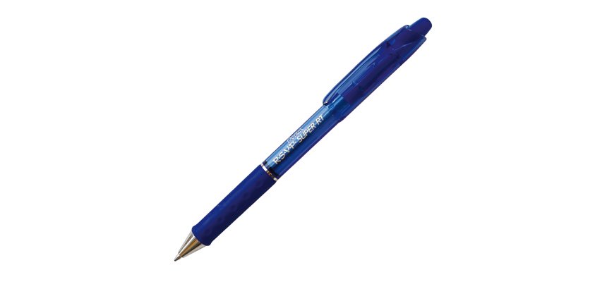 Penna a sfera a scatto Feel It - punta 1,0mm - blu - Pentel