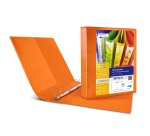Raccoglitore personalizzabile Myto TI - 22 x 30 cm - 4 anelli a D 17 mm - dorso 2,5 cm - arancio - Sei Rota