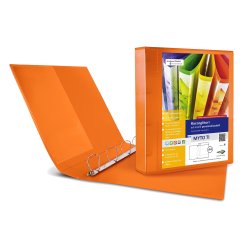 Raccoglitore personalizzabile Myto TI - 4 anelli a D 30 mm - dorso 4 cm - 22x30 cm - arancio - Sei Rota
