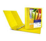 Raccoglitore personalizzabile Myto TI - 22 x 30 cm - 4 anelli a D 30 mm - dorso 4 cm - giallo - Sei Rota