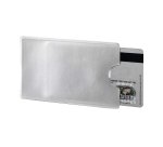 Tasca porta carte di credito RFID Secure - PPL - 5,4 x 8,7 cm - trasparente/argento - Durable