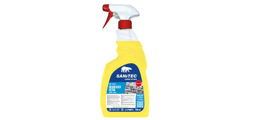 Sgrassatore Degreaser Ultra - trigger 750 ml - limone - Sanitec