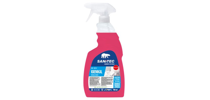 Detergente disincrostante Igienikal - trigger 750 ml - orchidea - Sanitec