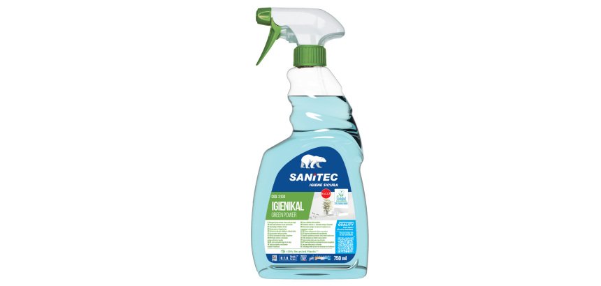 Detergente disincrostante Igienikal Green Power - trigger 750 ml - non profumato - Sanitec