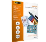 Pouches Admire Easyfold - A3 - cordonate - Fellowes - scatola 25 pezzi
