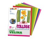 Carta velina - 24 x 34 cm - 20 gr - colori assortiti - Deco - 24 fogli