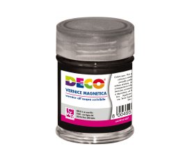 Vernice lavagna magnetica - 120 gr - nero - Deco