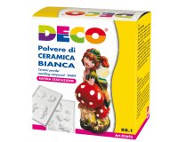 Polvere di ceramica bianca - 1 kg - Deco