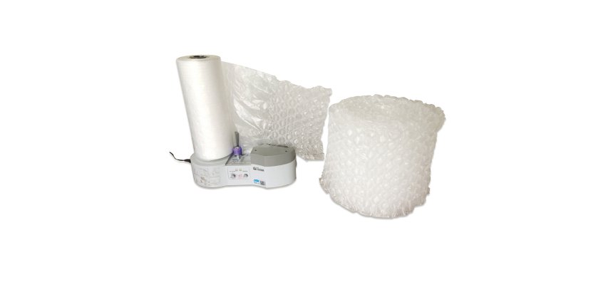 Film cuscino a bolle WiRoll - per macchina Wi1000 - 40 x 29 cm - lunghezza film 300 m - Titanium
