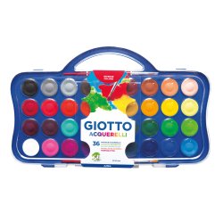 Pastiglie Acquerelli  - ø 30mm - Giotto -  36 pastiglie
