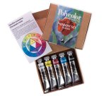 Colori vinilici Polycolor Primary Set - 20 ml - colori primari (nero, bianco inclusi) - Maimeri - set 5 pezzi