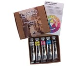 Colori a olio extrafini Primary Set - 20 ml - colori primari (nero, bianco inclusi) - Maimeri - set 5 pezzi