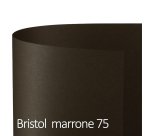 Cartoncino Bristol Color - 50 x 70 cm - 200 gr - marrone 75 - Favini - conf. 25 fogli