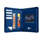 Portablocco Spinner - blu - A4 - City Time