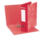 Registratore Essentials G72 - dorso 5 cm - commerciale 23 x 30 cm - rosso - Esselte