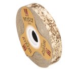 Rotolo nastro Woodly - corteccia/avorio - 24mm x 100mt - Bolis