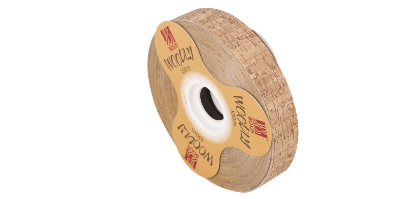 Rotolo nastro Woodly - sughero - 24mm x 100mt - Bolis