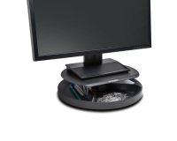 Supporto monitor Spin2 - portaccessori - portata massima 18 kg - nero - Kensington