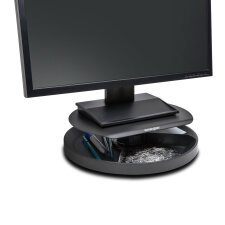 KENSINGTON Supporto ergonomico per monitor SmartFit® Spin2™, con base rotante a 360°, per monitor fino a 18 Kg, nero