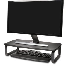 KENSINGTON Supporto ergonomico per monitor SmartFit® Wide, Base ampia, per monitor fino a 27”, nero