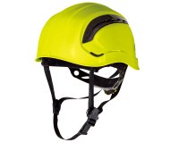 Elmetto ventilato da cantiere Deltaplus Granite Wind, giallo fluo