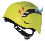 Elmetto ventilato da cantiere Deltaplus Granite Wind, giallo fluo