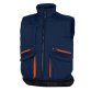 Gilet imbottito Deltaplus Sierra 2, blu/arancio