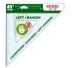 ARDA 28730MAN triangle 45° triangle Plastic Blue, Transparent 1 pc(s)