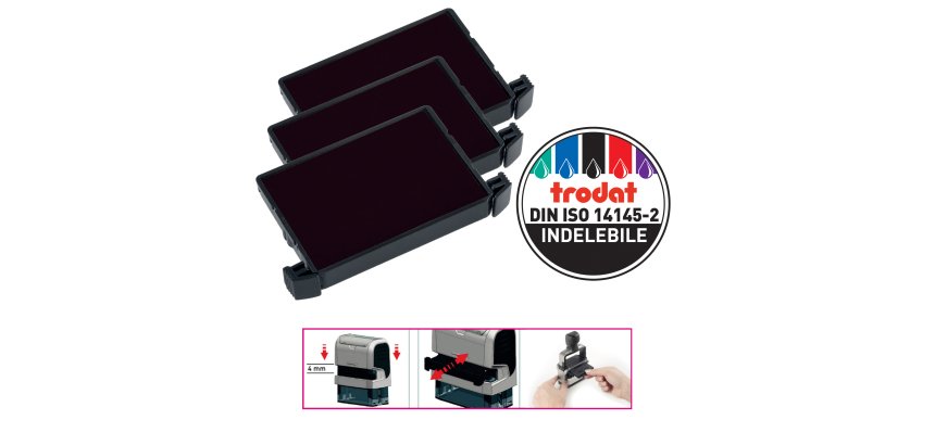 Trodat 6/4750 ink pad Black 1 pc(s)