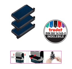 Trodat 1494 business stamp accessory Ink cartridge Blue