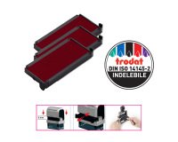 Tampone di ricambio 6/4913 - rosso - Trodat - conf. 3 pezzi