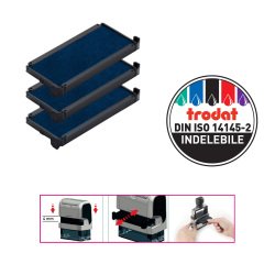 Tampone di ricambio 6/4915 - blu - Trodat - conf. 3 pezzi