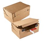 Scatola Return Box CP 069 - L - 33,6 x 24,2 x 14 cm  - cartone - avana - ColomPac