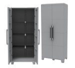 Armadio Transforming Modular 4 - 78 x 43,6 x 184,4 cm - PPL - grigio - Terry