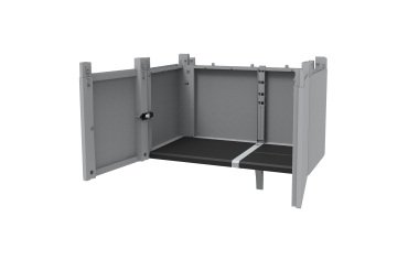 Kit Transforming Extension - per armadi Modular - 78 x 43,6 x 41,4 cm - PPL - grigio - Terry