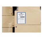 Buste identificative - con bande adesive - A4 verticale - blu - Durable - conf. 50 pezzi