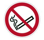 Pittogramma adesivo - da terra - "Vietato fumare" - diametro 43 cm - Durable