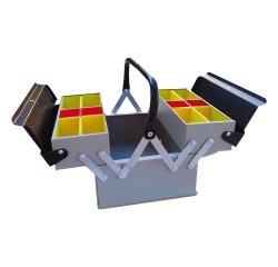Cassetta portautensili Metalplus, 3 scomparti
