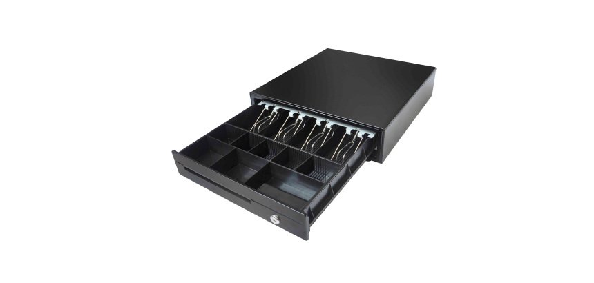 Cassetto portadenaro DCE410 - 41 x 42 x 10 cm - nero - Iternet