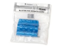 Portamonete - PVC - 10 cent - blu - HolenBecky - blister 20 pezzi