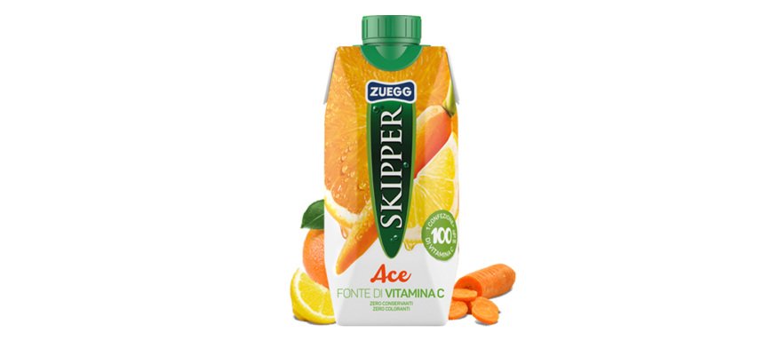 Succo Skipper - gusto ACE - Zuegg - brick 330 ml