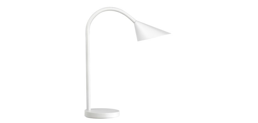Lampada da tavolo Sol - a led - 4 W - bianco - Unilux