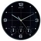 Orologio da parete On Time - 4 fusi orari - diametro 30 cm - nero - Unilux